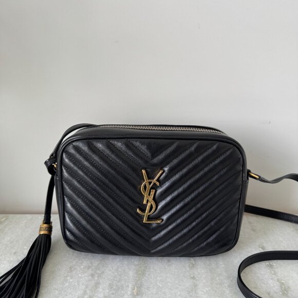 LIMITED EDITION Saint Laurent: YSL Lou Medium Bag WITH TASSEL - Picture 10 of 16